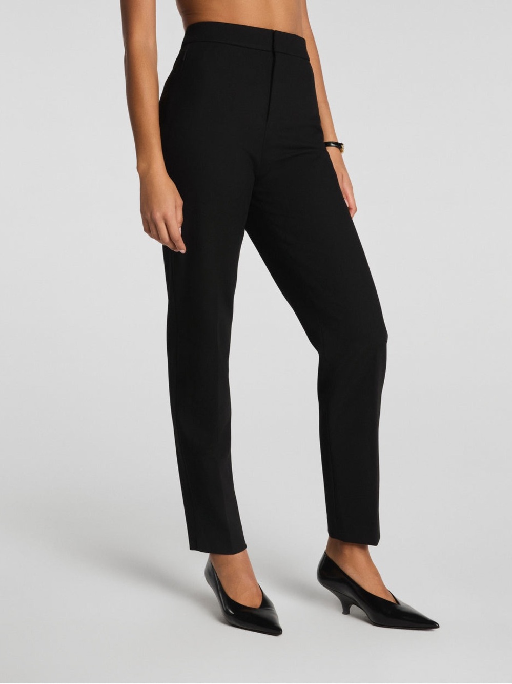 Spanx Black Slim Straight Ponte Pants - Women